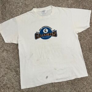 Vintage Clicks Billiards 1979-1999 Shirt Men Size XL‎ STAINS** 20th Anniversary